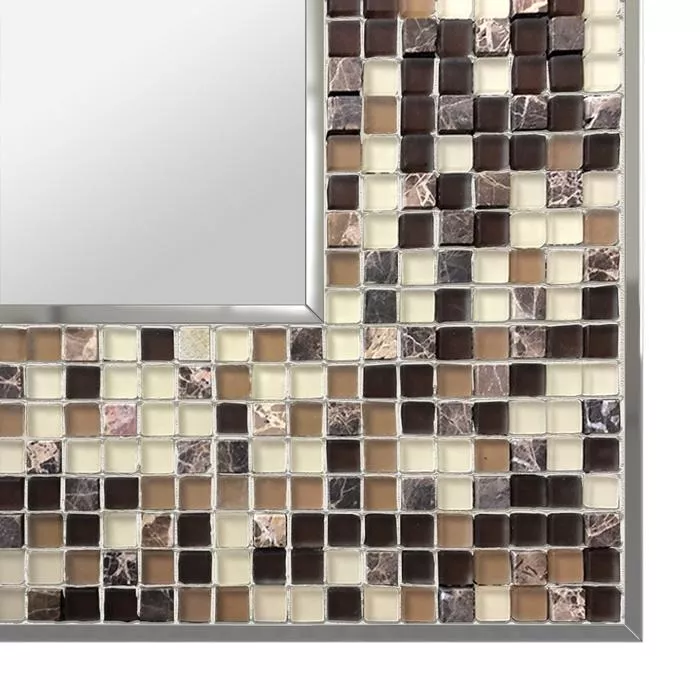 仙台発、アステカデザインのくもり止めミラーフレーム。